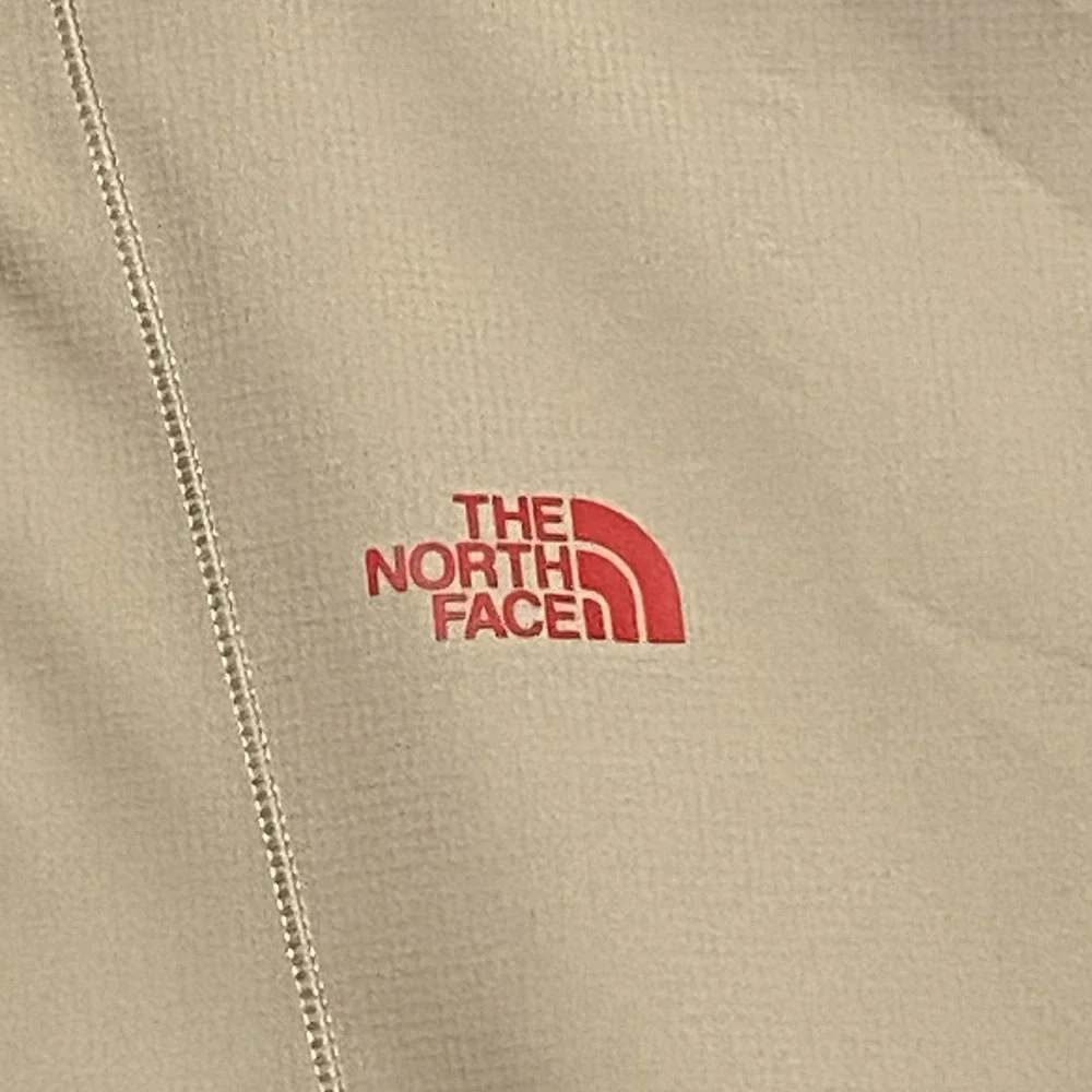 The North Face Kadet Jacket Mens Large Full Zip Beige Softshell Performance